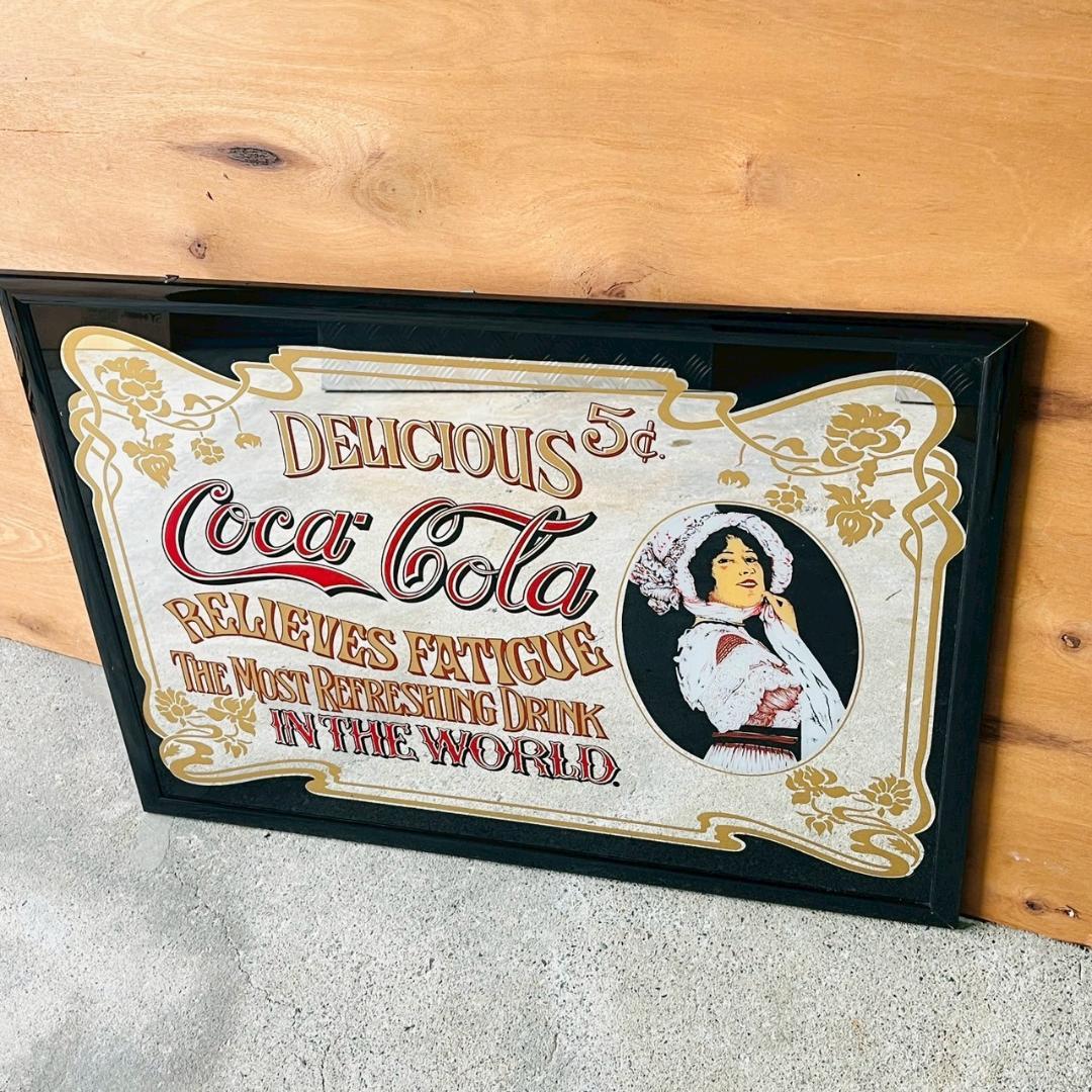 Coca-Cola コカコーラ パブミラー ヴィンテージ アンティーク - メルカリ