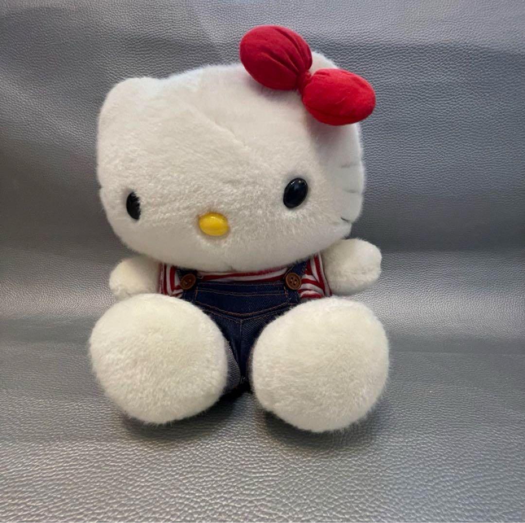 ヴィンテージ ハローキティ ぬいぐるみ 昭和レトロ - メルカリ