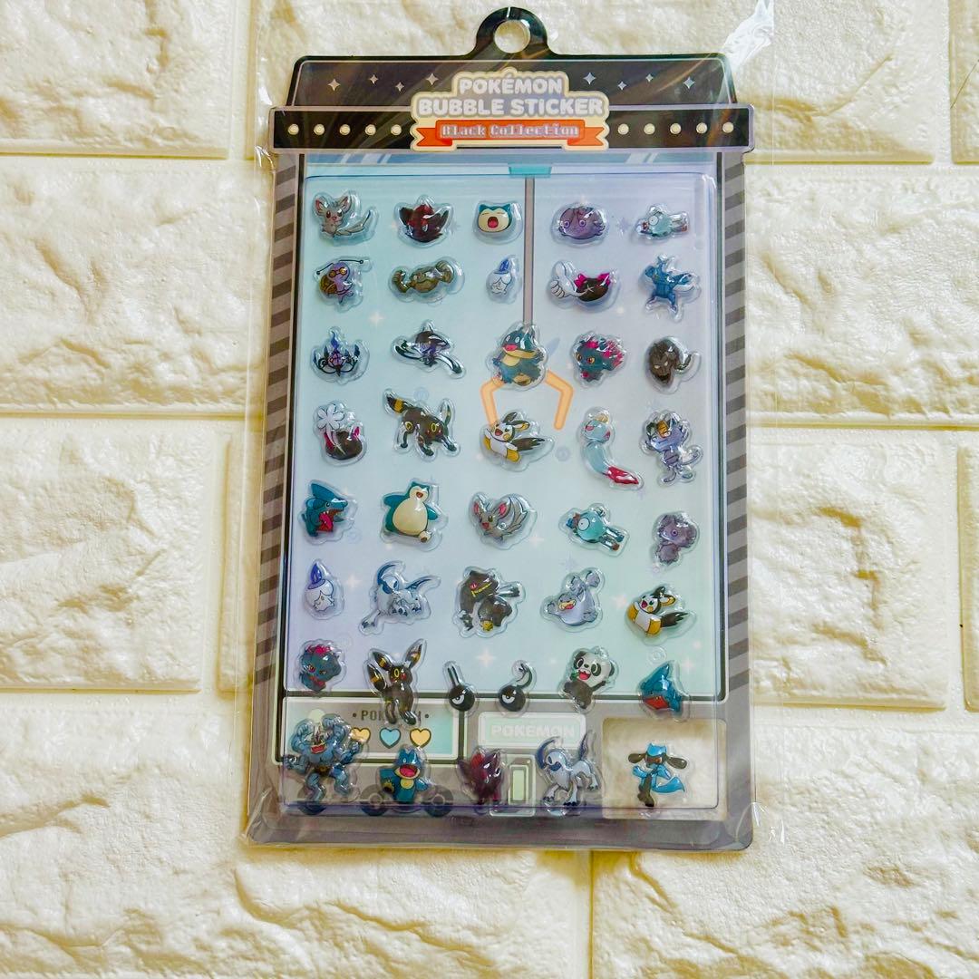 韓国限定 ポケモン ボンボンドロップ 正規品 バブルシール 8セット