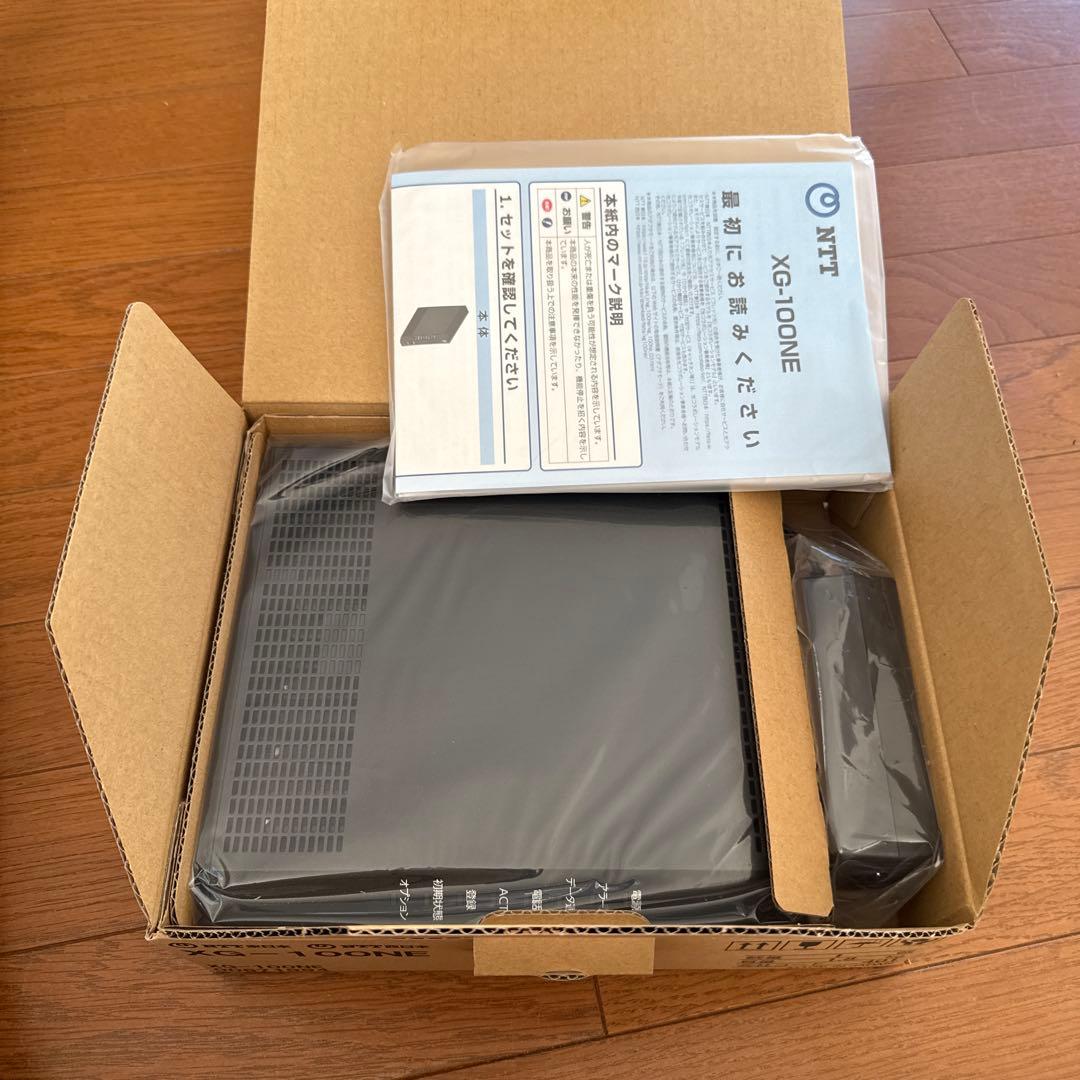NTT XG-100NE ルーター新品未使用 - メルカリ