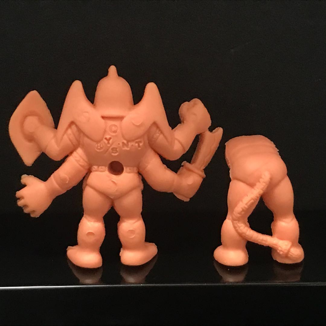 キン消し パート21 サタンクロス 肌色 当時物 キン肉マン消しゴム