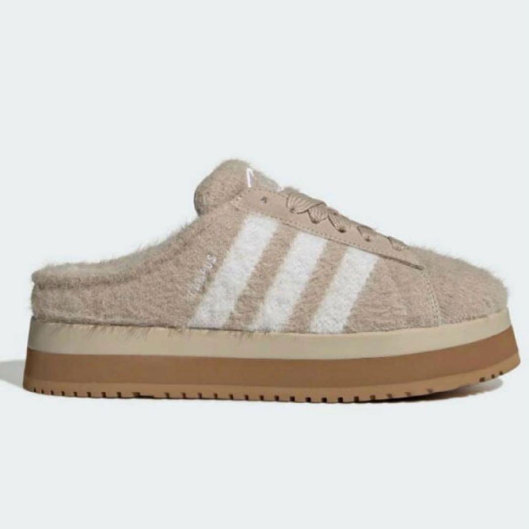 【チピ⭐︎】adidas ミュール 23.5cm ふわもこ★
