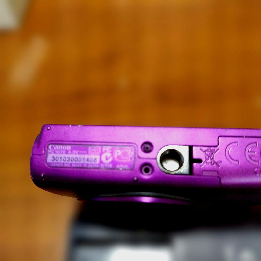 Canon デジカメセット　IXY PC1676 4.3V パープル