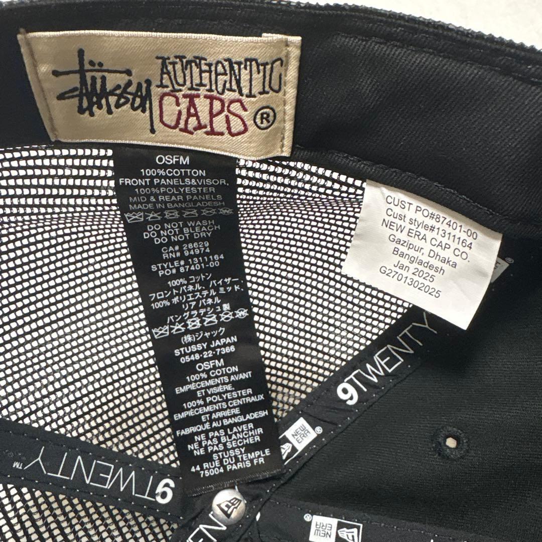Stussy 9TWENTY ブラックキャップ - メルカリ