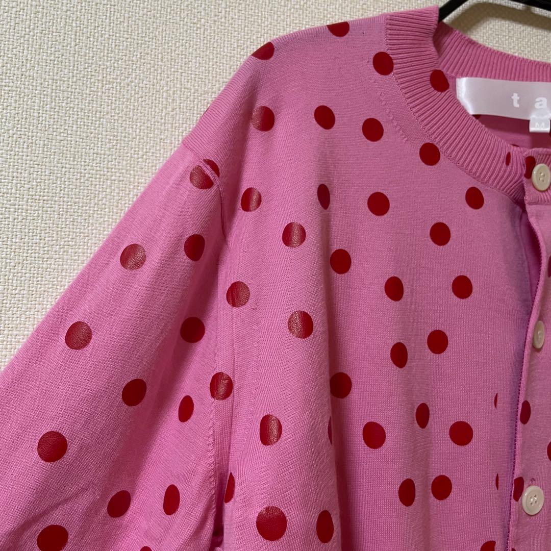 tao ドットプリントカーディガン M - メルカリ