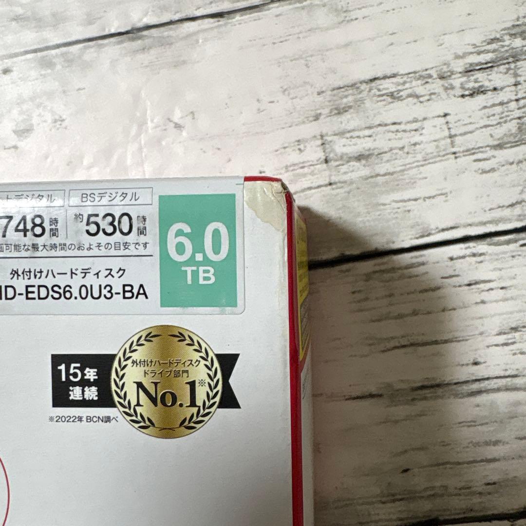 バッファロー ドライブステーションHD-EDS6.0U3-BA 6.0TB