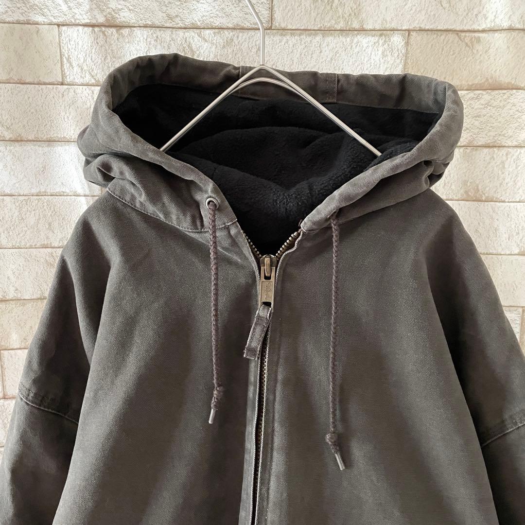 Walls アクティブジャケット 刺繍 裏地フリース ブラウン XL - メルカリ