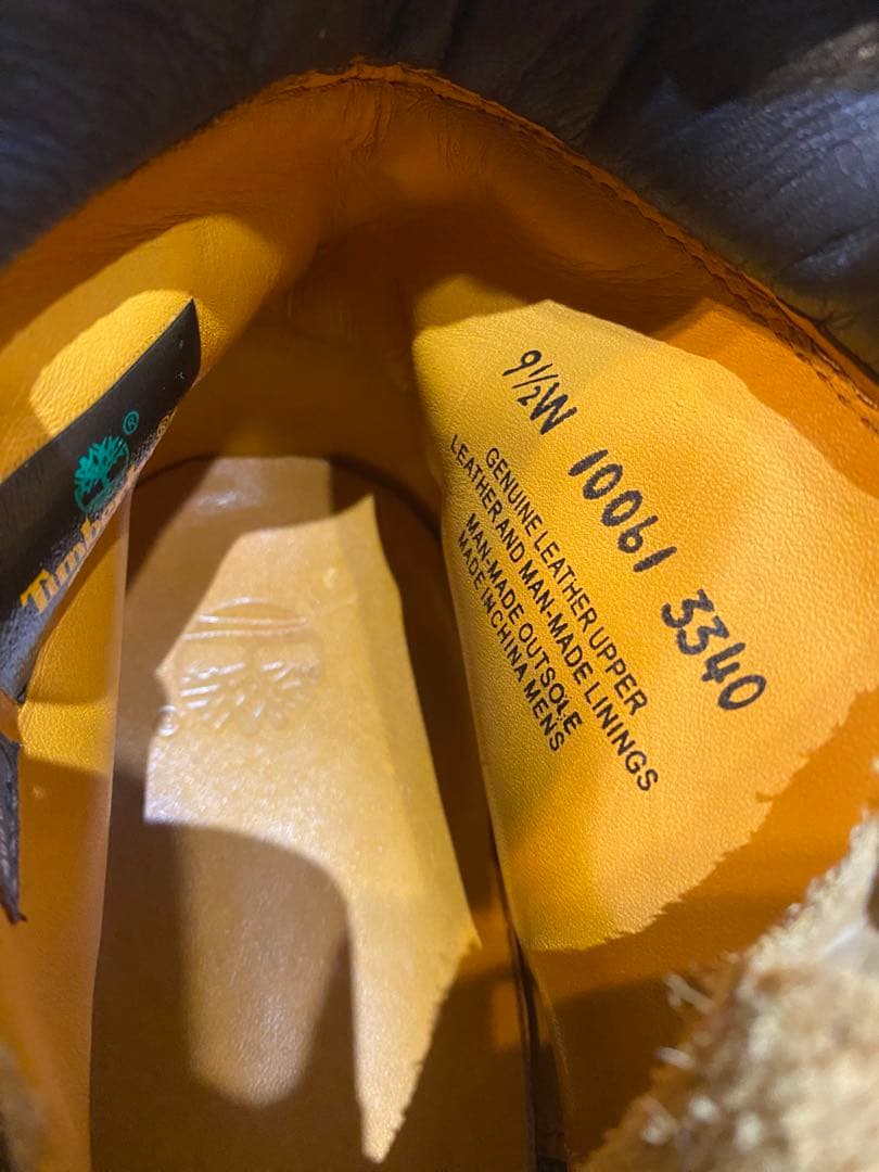 ティンバーランド ブーツ メンズ 10061 27.5cm 9 1/2 W