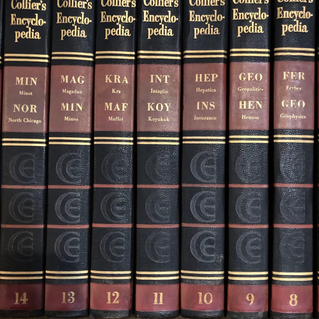 Collier's Encyclopedia 全20巻セット - メルカリ