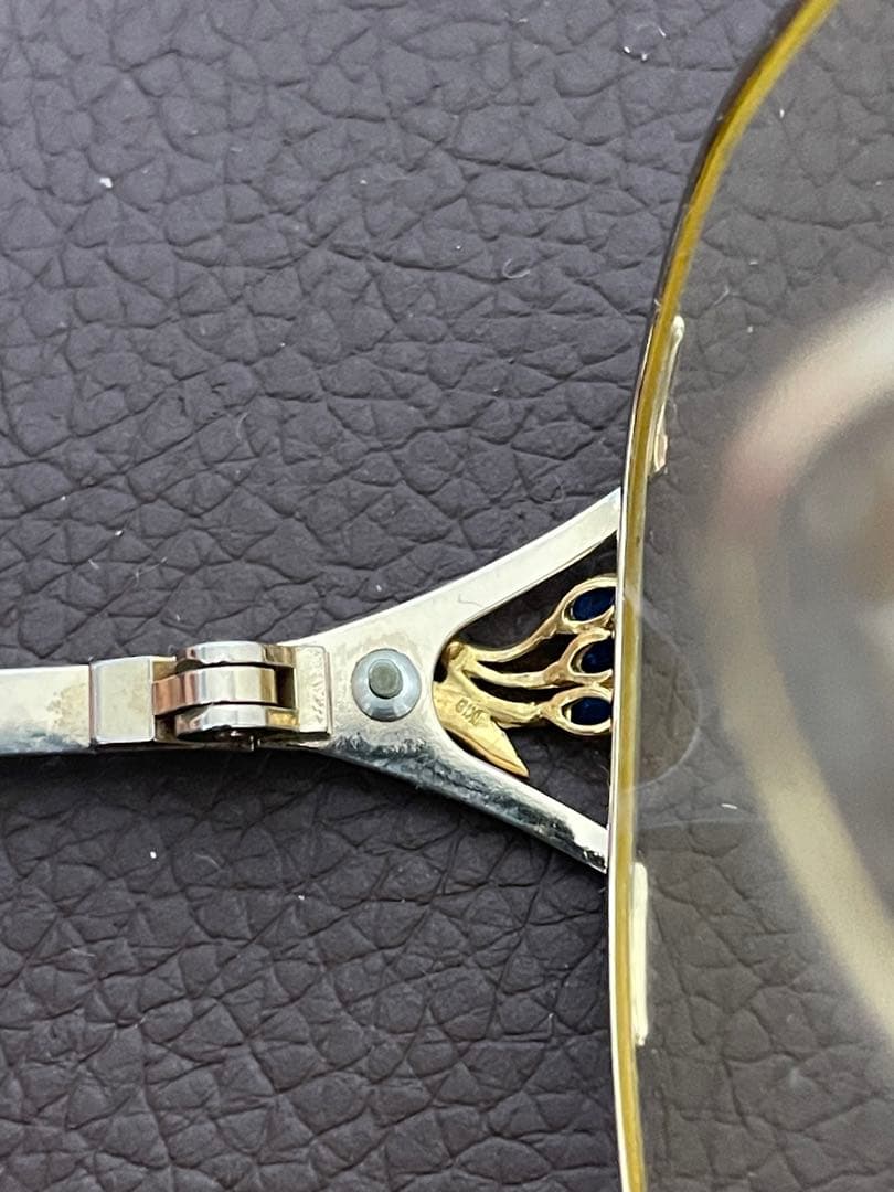 K18金使用 メガネ 23.2g