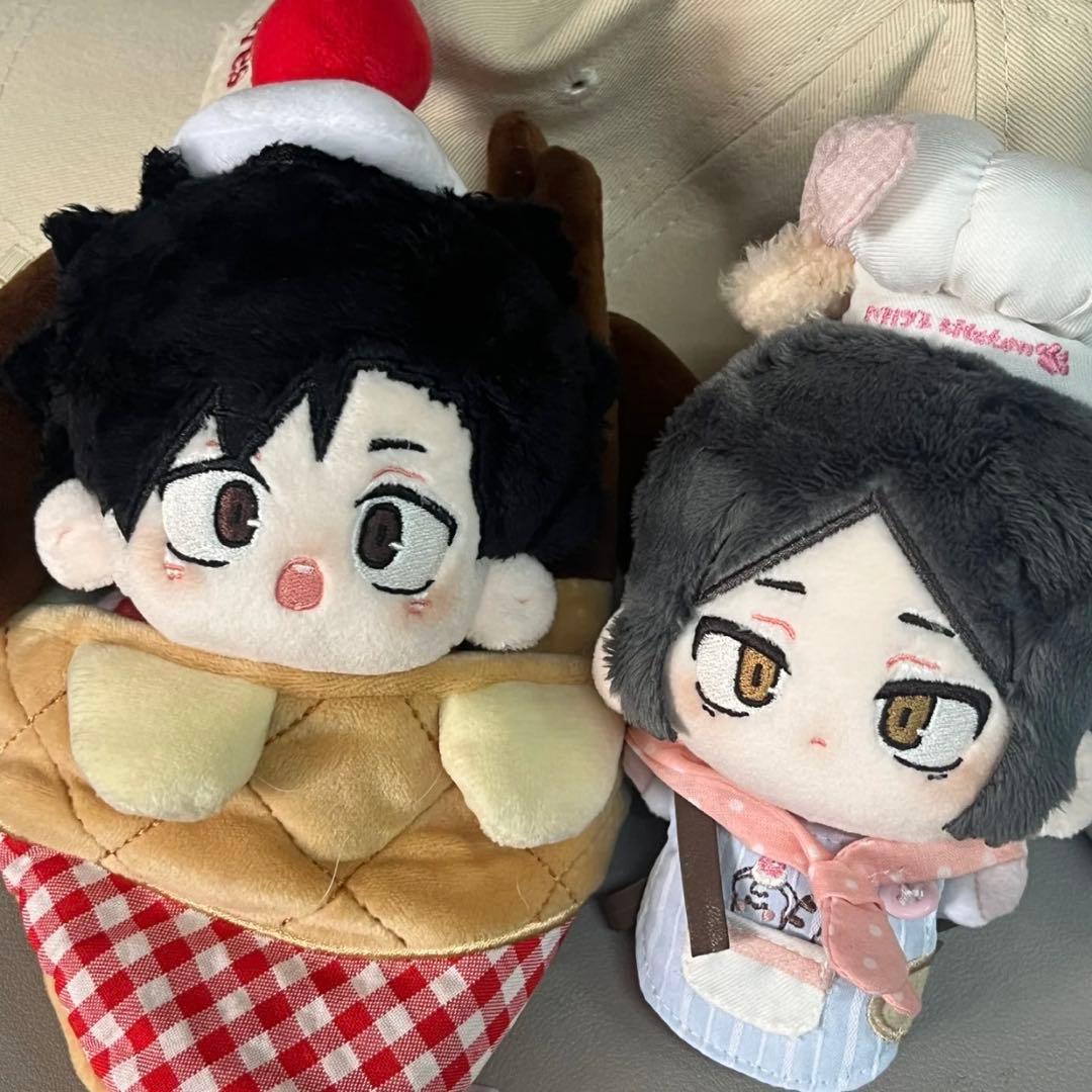 ハイキュー ぬいぐるみ 孤爪研磨 黒尾鉄朗 10cm - メルカリ