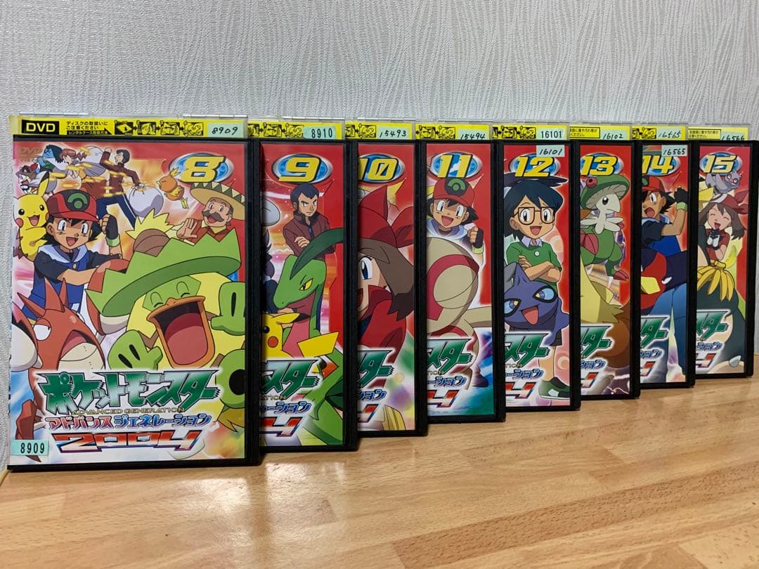 DVD]ポケットモンスター/アドバンスジェネレーション 全49巻セット