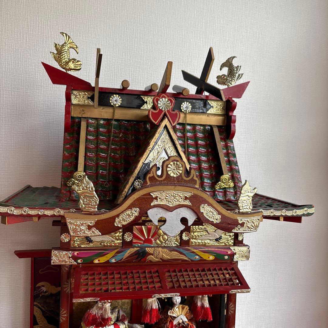 御殿飾り雛人形 最終お値下げです。 - メルカリ