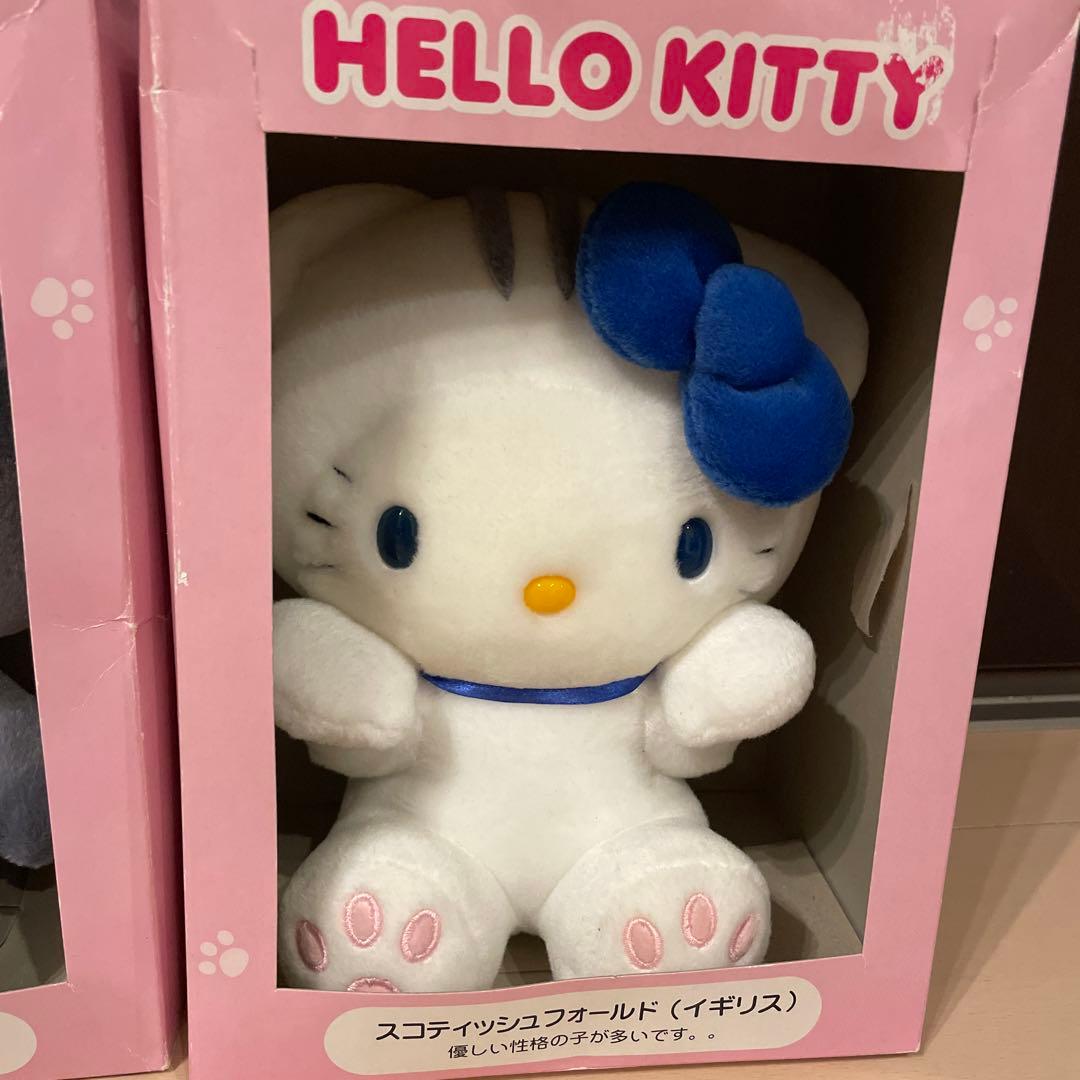 ハローキティ 世界のネココレクション ロシアンブルー アメショ