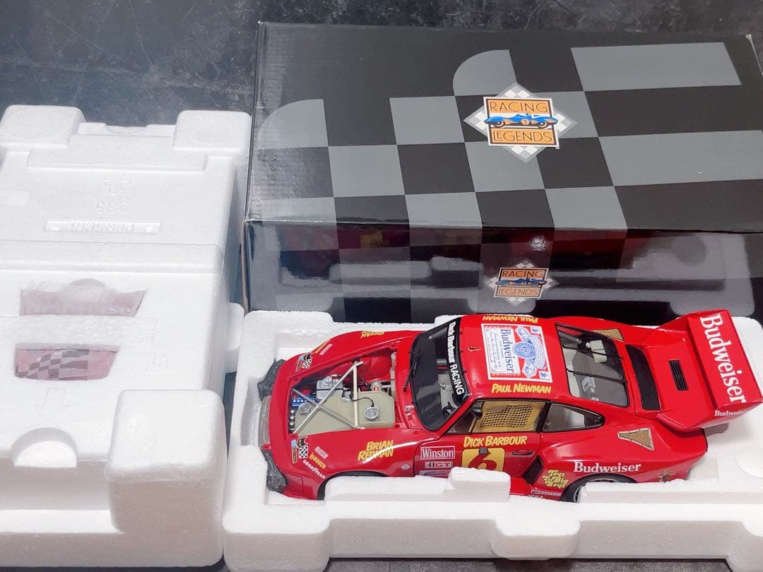 エグゾト 1/18 ポルシェ 935 ターボ Budweiser No.6 - メルカリ