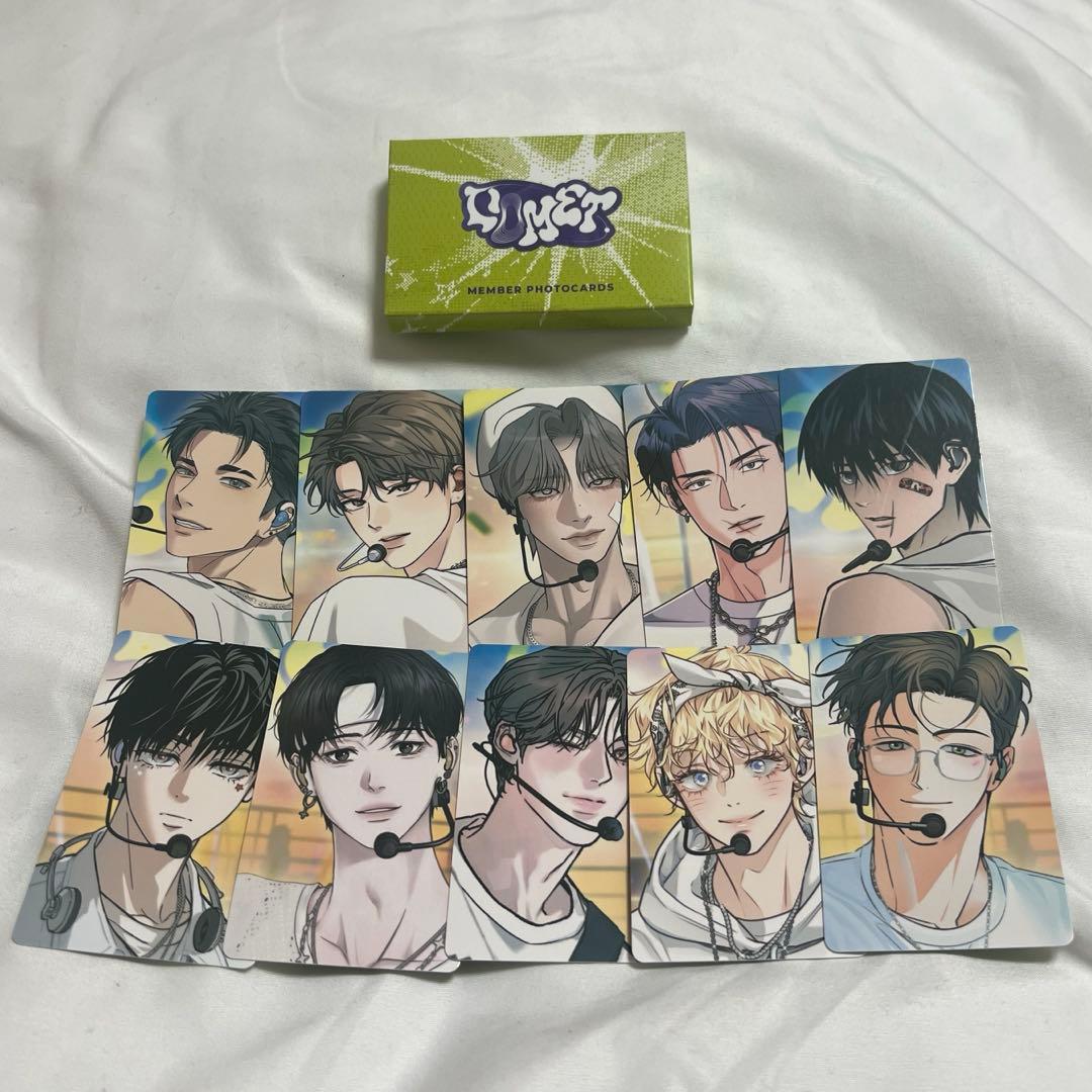 2026 LEZHIN シーズングリーティングシ ーグリ 10種 韓国BL - メルカリ