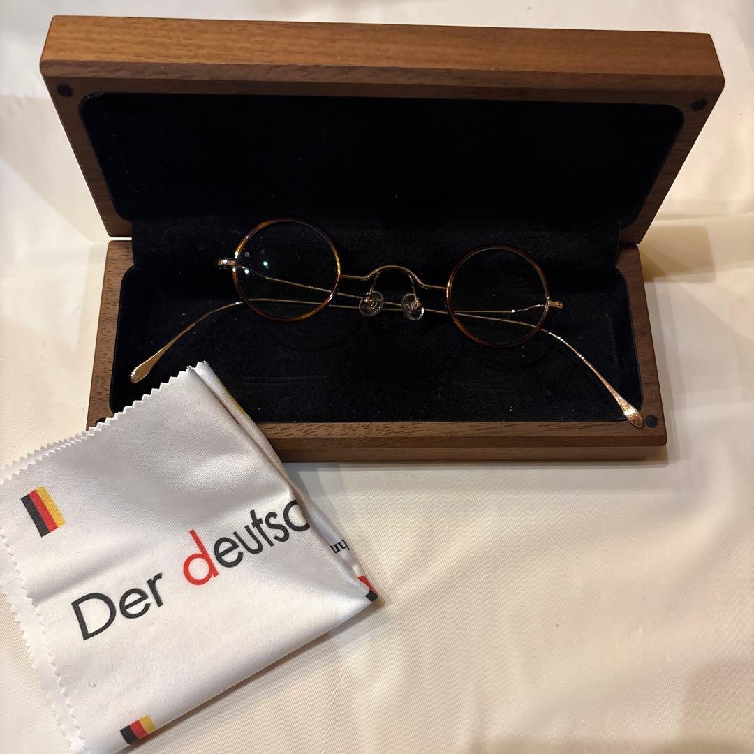 D*T様 中古　MASUNAGA メガネ　度あり　お洒落　ケース付き　日本製 odette-23.jpg
