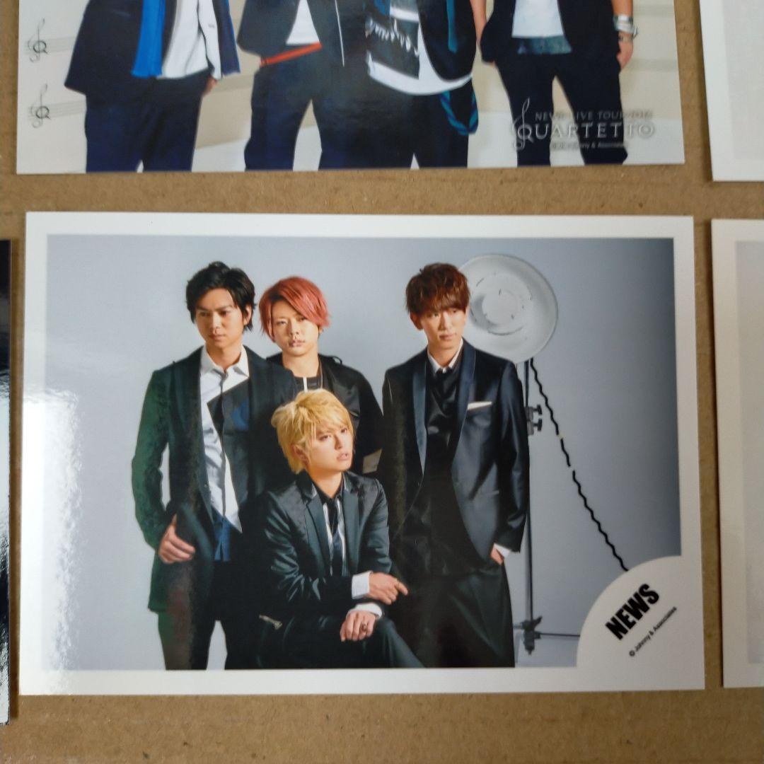 NEWS 公式写真 23枚 小山慶一郎 手越祐也 増田貴久 加藤シゲアキ