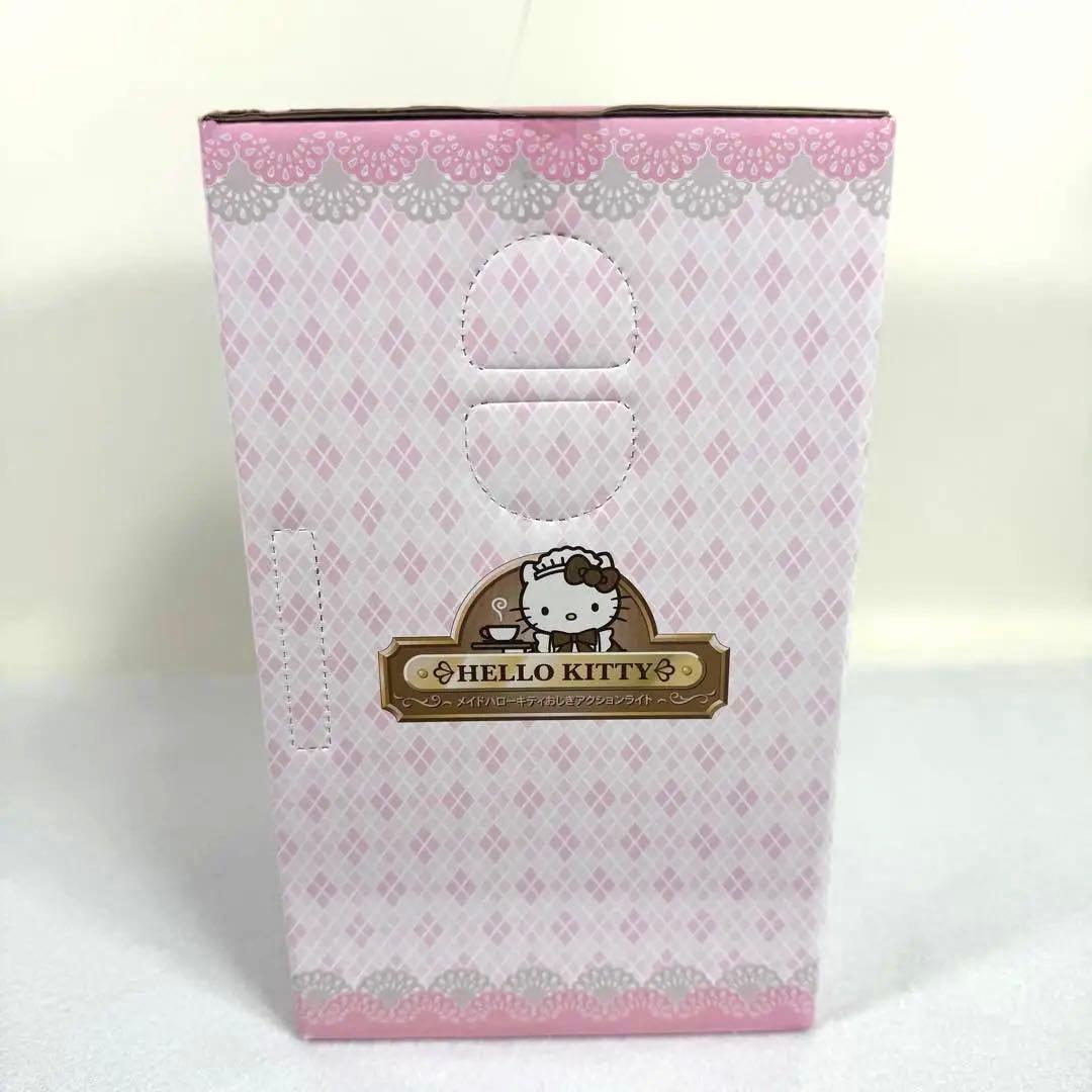 希少 メイド ハローキティ おじぎ アクションライト フィギュア型 2007