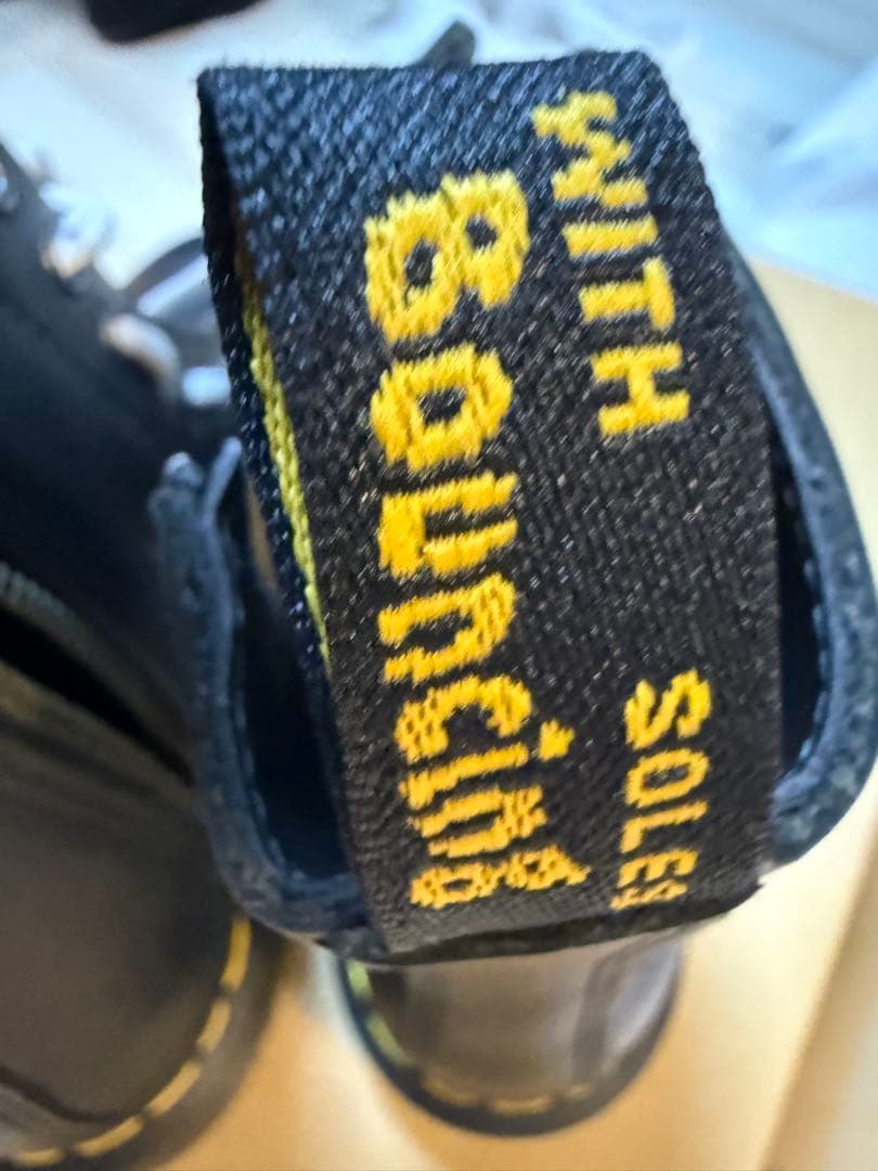 ドクターマーチン 8ホール ブーツ フロント、サイドジッパー 廃盤　23.5cm