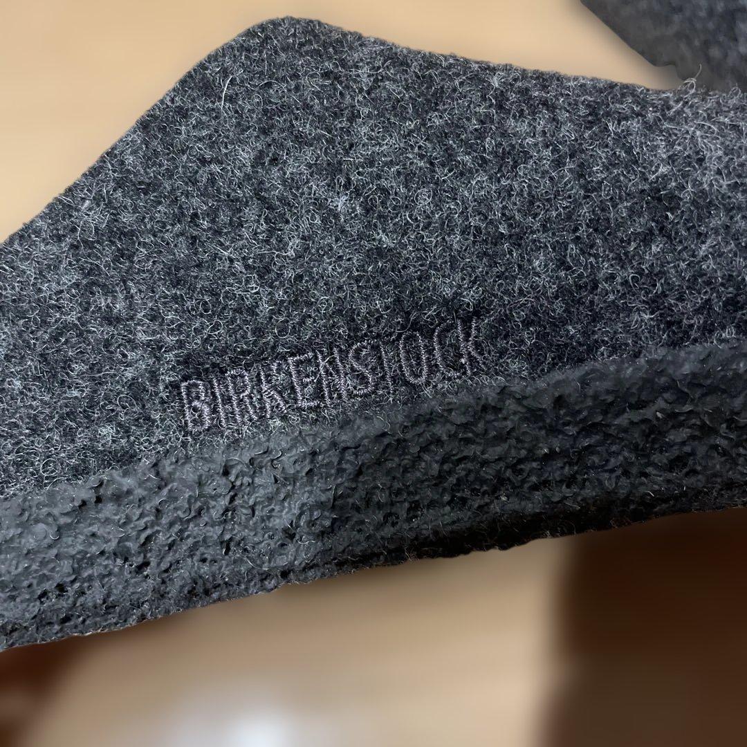 ビルケンシュトック ウール ボア ツェルマット チャコールグレー