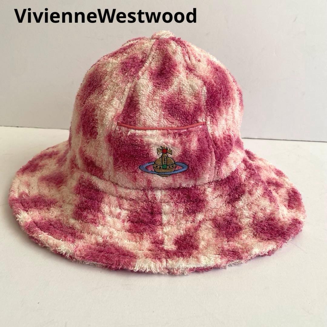 希少 レア VivienneWestwood ピンク レオパード バケットハット 希少 レア VivienneWestwood ピンク レオパード バケットハット