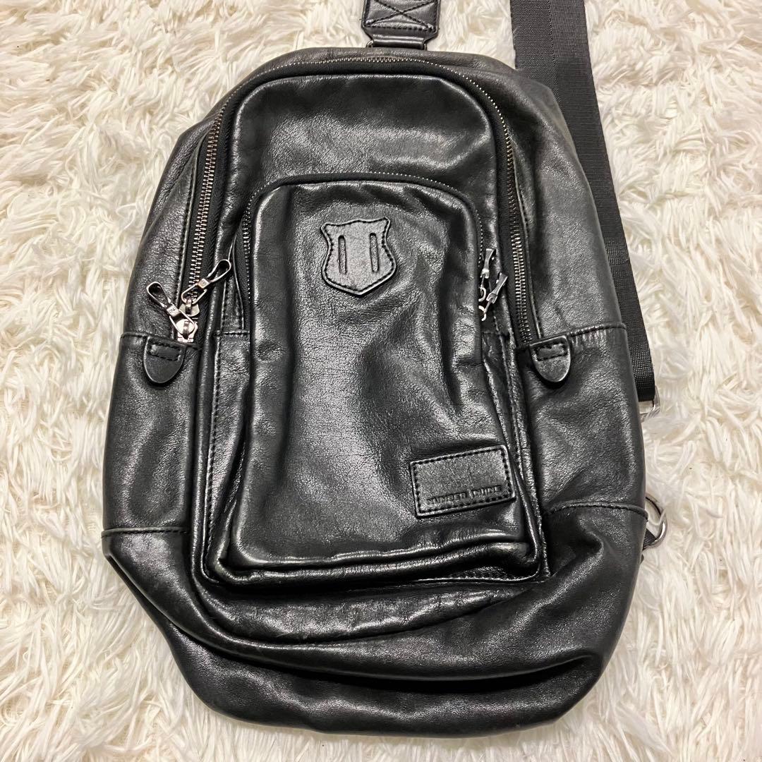 《状態良珍品早い者勝ち》ナンバーナインnumber nineレザーワンショルダー