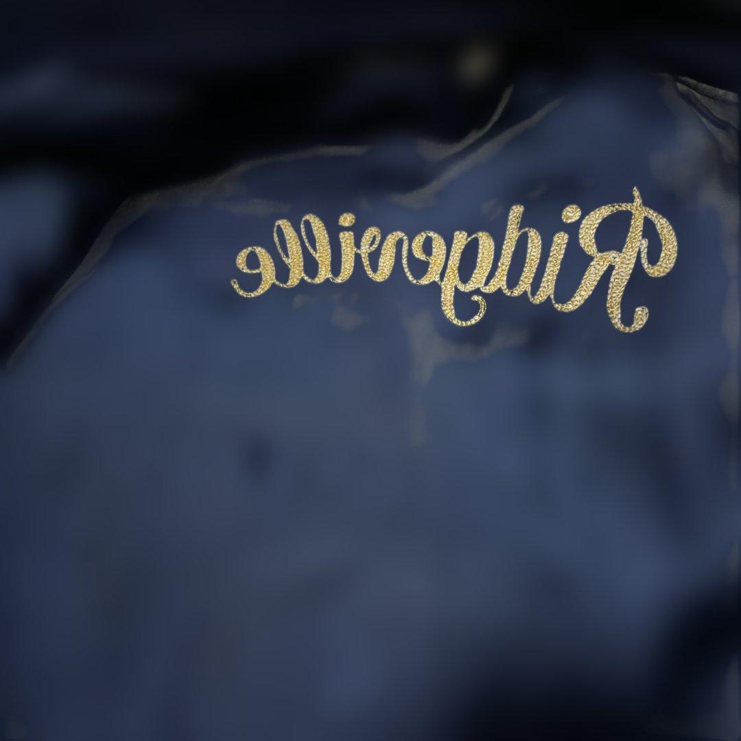 R*様 60s USA製 BUTWIN ウール スタジャン 裏地 サテン 紺 黄 - メルカリ