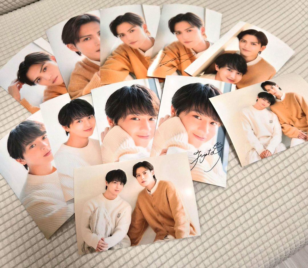 簡秀吉×藤本洸大 JUNONブロマイド全種11枚セット（L版サイズ） 簡秀吉×藤本洸大 JUNONブロマイド全種11枚セット（L版サイズ） 簡秀吉