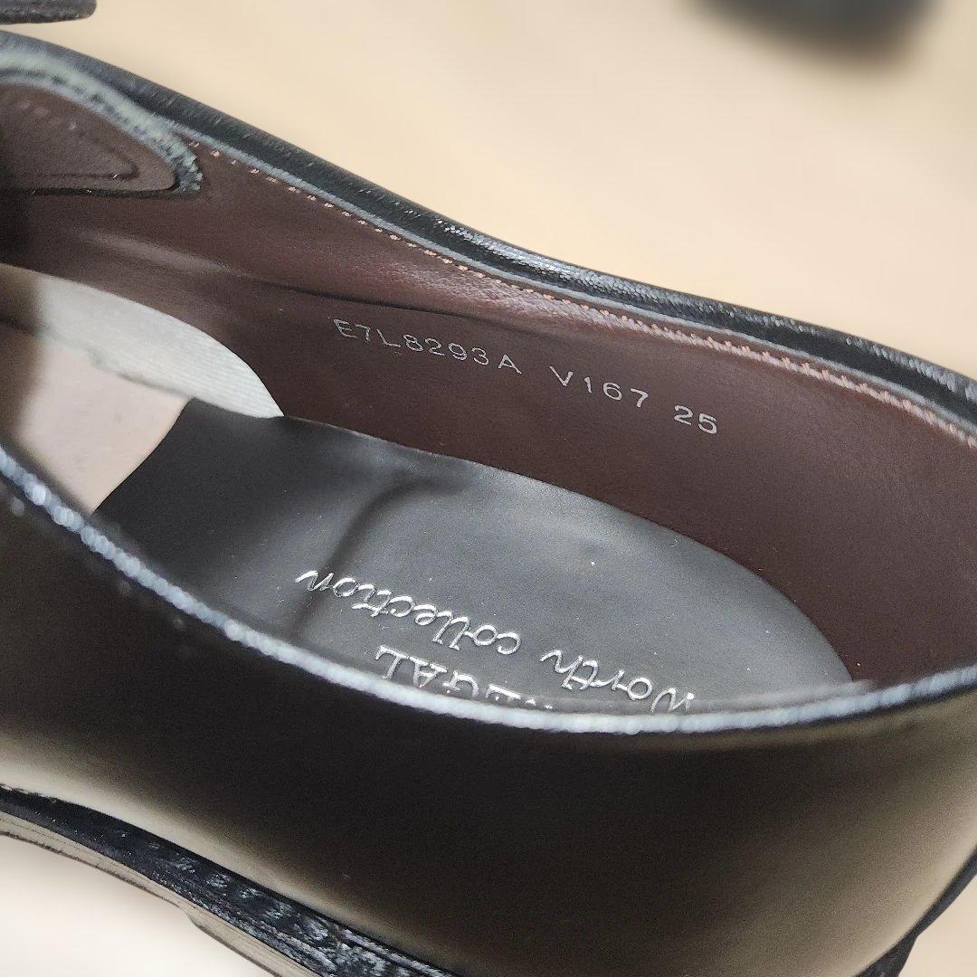 (極美品)REGAL Uチップ 黒 25.0cm