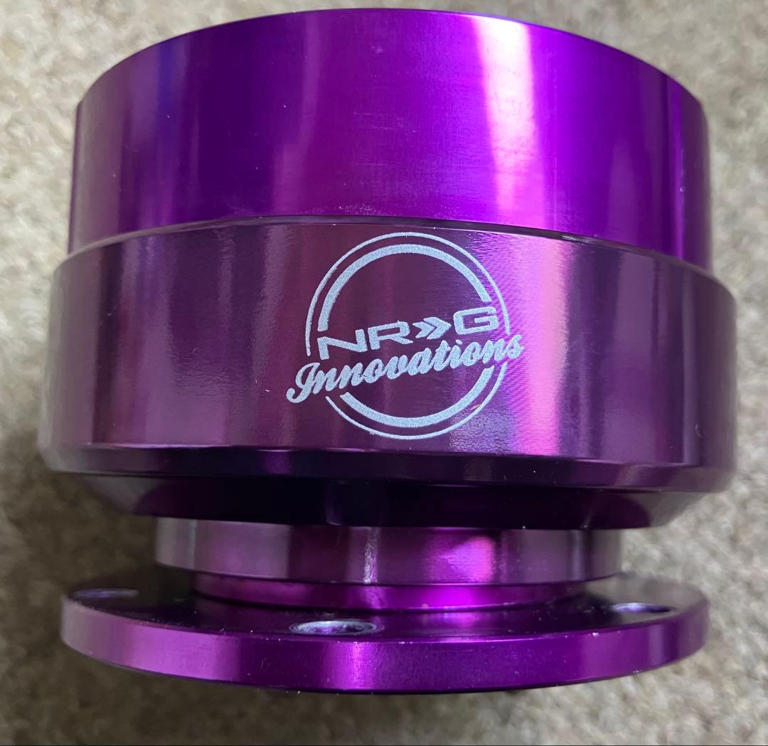 NRG SRK-200PP パープル クイックリリース　中古　レンチン音 NRG SRK-200PP パープル クイックリリース 中古 レンチン音 - メルカリ