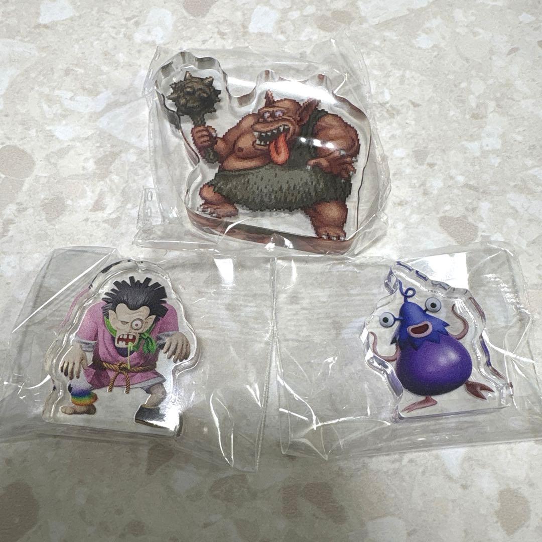 新品未開封】ドラゴンクエスト7 ミニアクリルブロック 3点セット