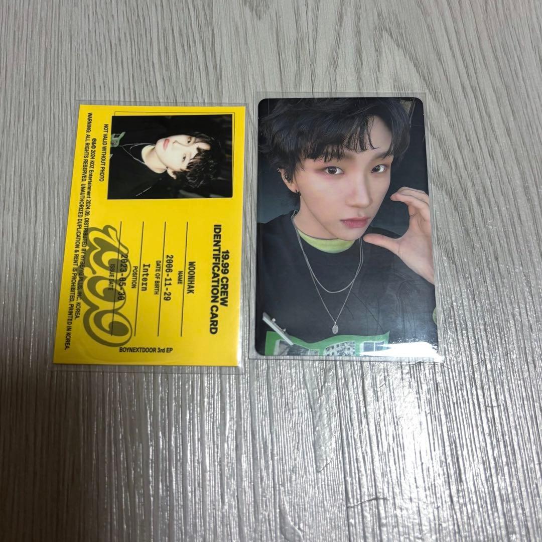 ウナク BOYNEXTDOOR トレカ ボネクド ボイネク 封入 19.99 - メルカリ