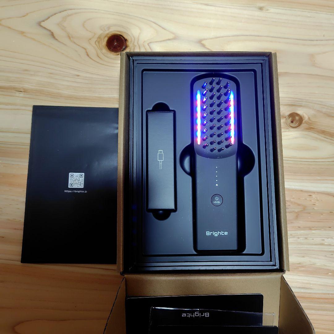 ブライト　エレキブラシプラスBrighte Elekibrush 美顔器 Brighte（ブライト） エレキブラシ プラス ブラシ型 美顔器 頭皮ケア