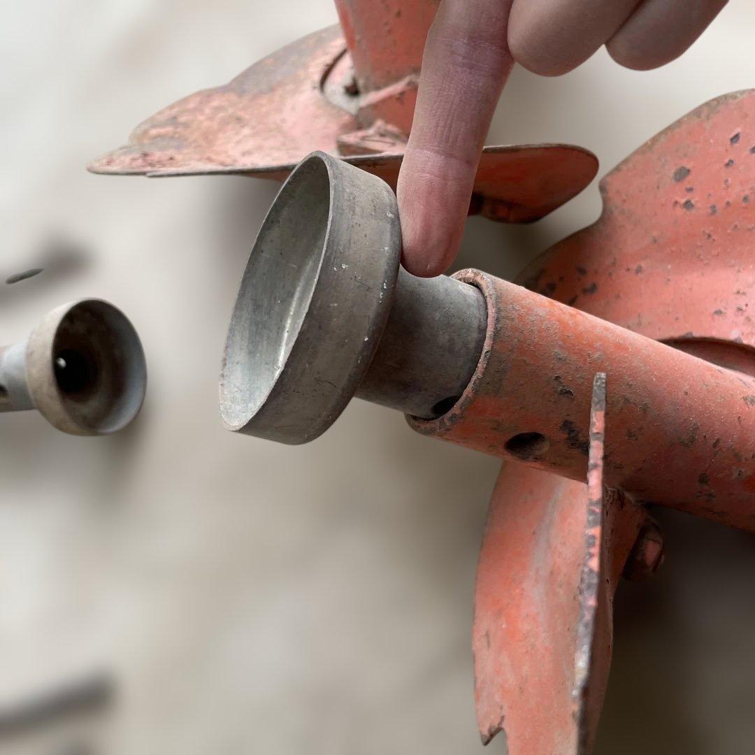 猿*男様 マメトラ 管理機 羽ロータリー 爪 丸軸 アタッチメント セット