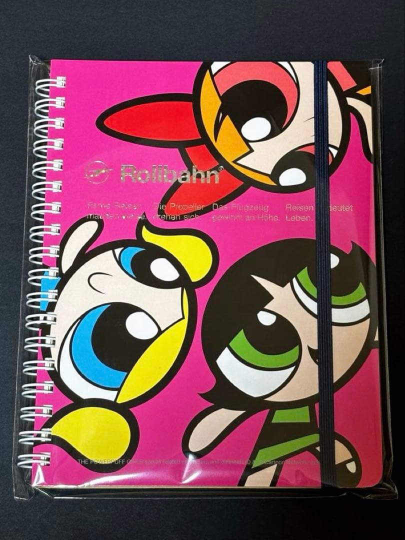 ロルバーン ロフト限定 ポケット付メモ L パワーパフガールズ A 新品未