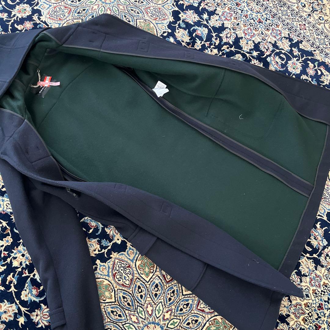 GRENFELL ネイビー ダッフルコート - メルカリ