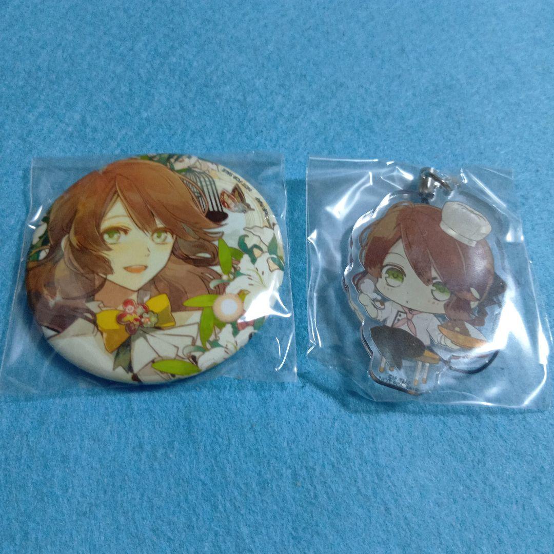 久世ツグミ 缶バッジ キーホルダー セット ニル・アドミラリの天秤 DVD