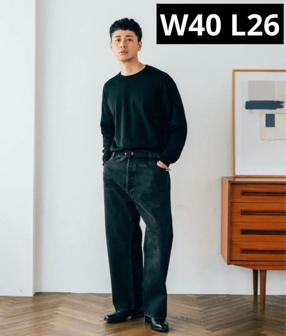 Levi's 501 BigE EDIFICE別注 W40 L26 黒 OVY - メルカリ