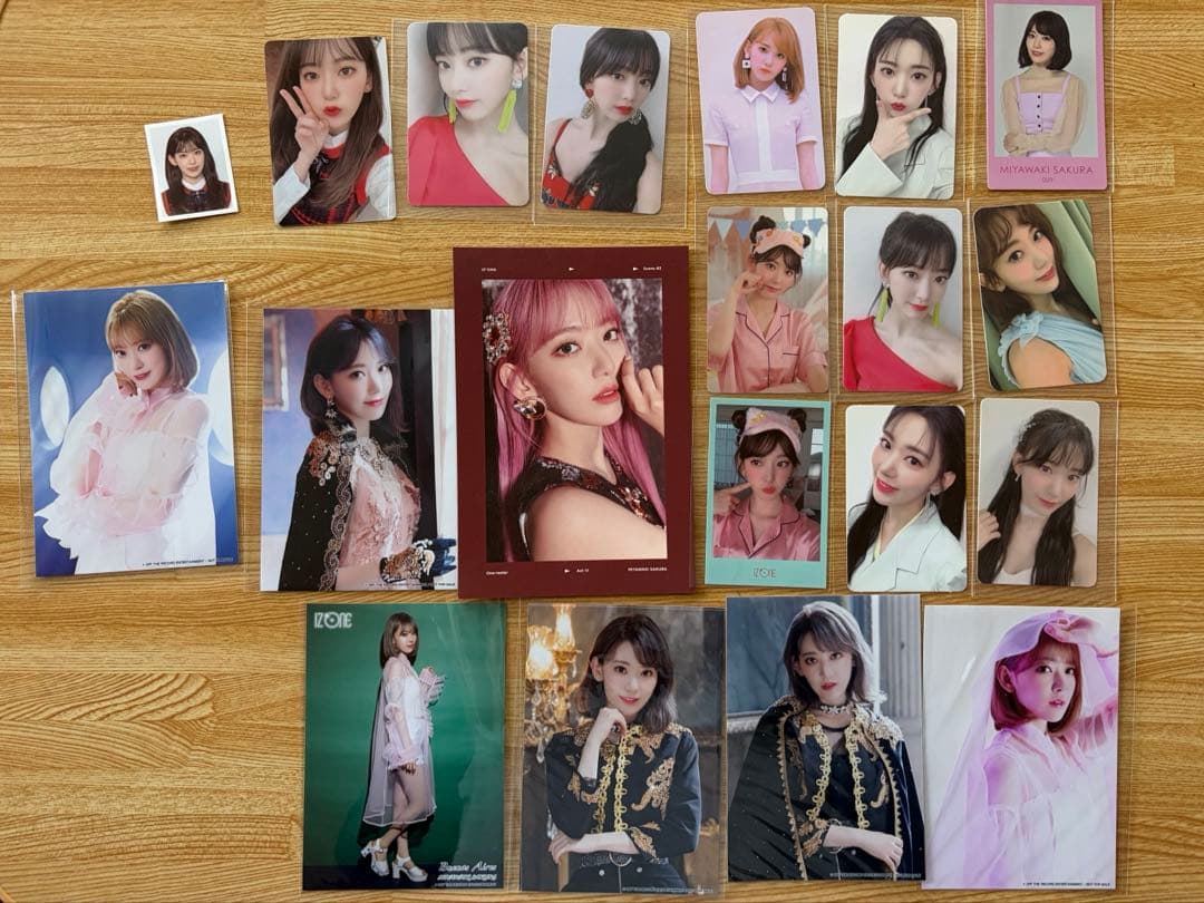 IZ*ONE 宮脇咲良 サクラ トレカセット - メルカリ