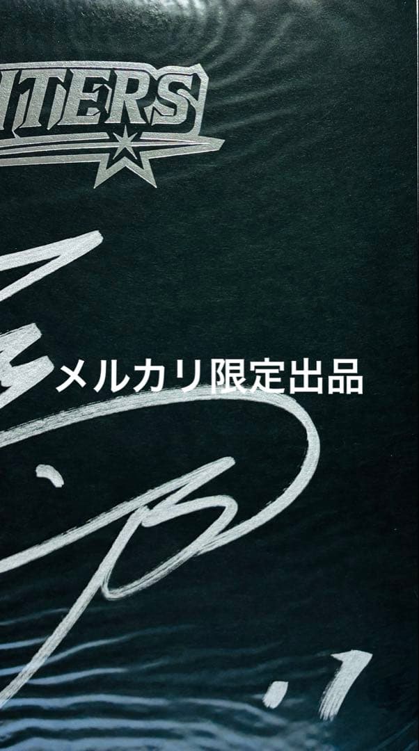 大谷翔平 直筆サイン入り黒色紙 北海道日本ハムファイターズ 背番号11