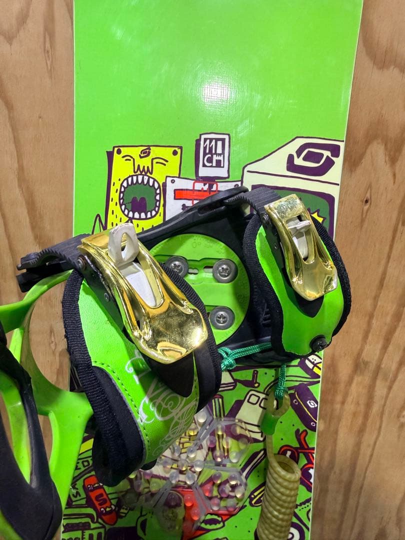 子供用SALOMON スノーボード グラフィックデザイン 110cm