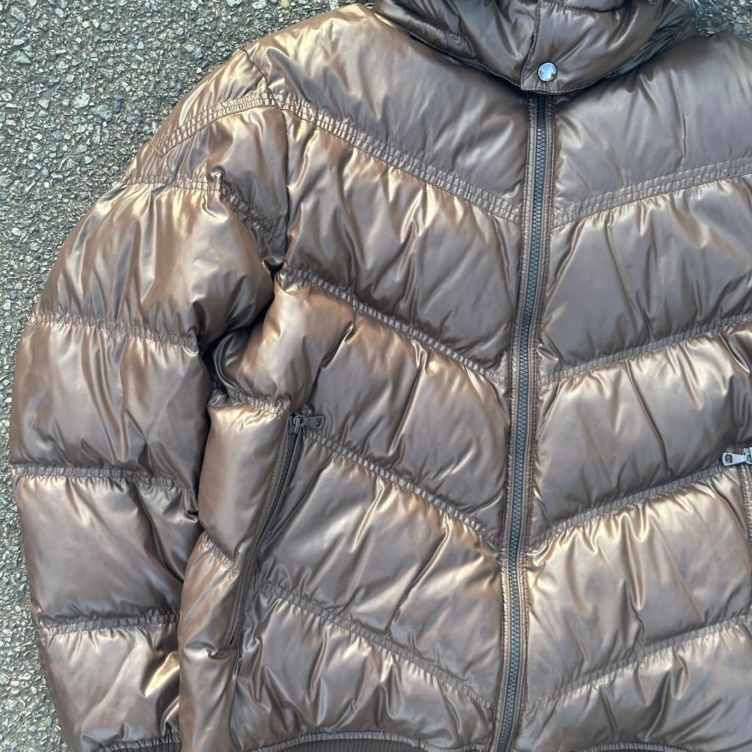 old UNIQLO Y2K グランジ ファー ダウンジャケット 短丈 - メルカリ