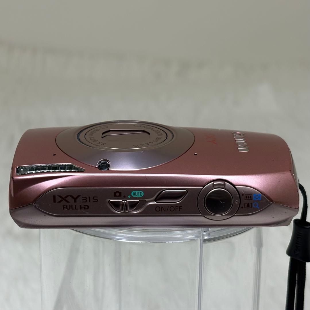 Canon IXY 31S PC1584 充電器 ピンク コンデジ 動作品