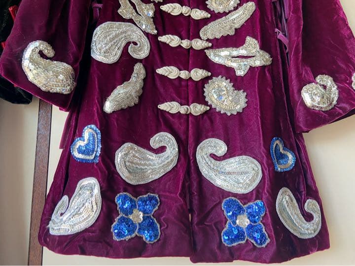 【レア・美品】X JAPAN HIDE Joker 紫ベロア コスプレ衣装