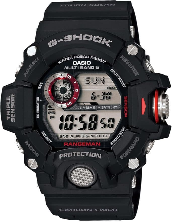 CASIO G-SHOCK RANGEMAN 腕時計電波ソーラー大幅 最終値下げ 楽天市場】G-SHOCK Gショック 電波 ソーラー トリプルセンサー