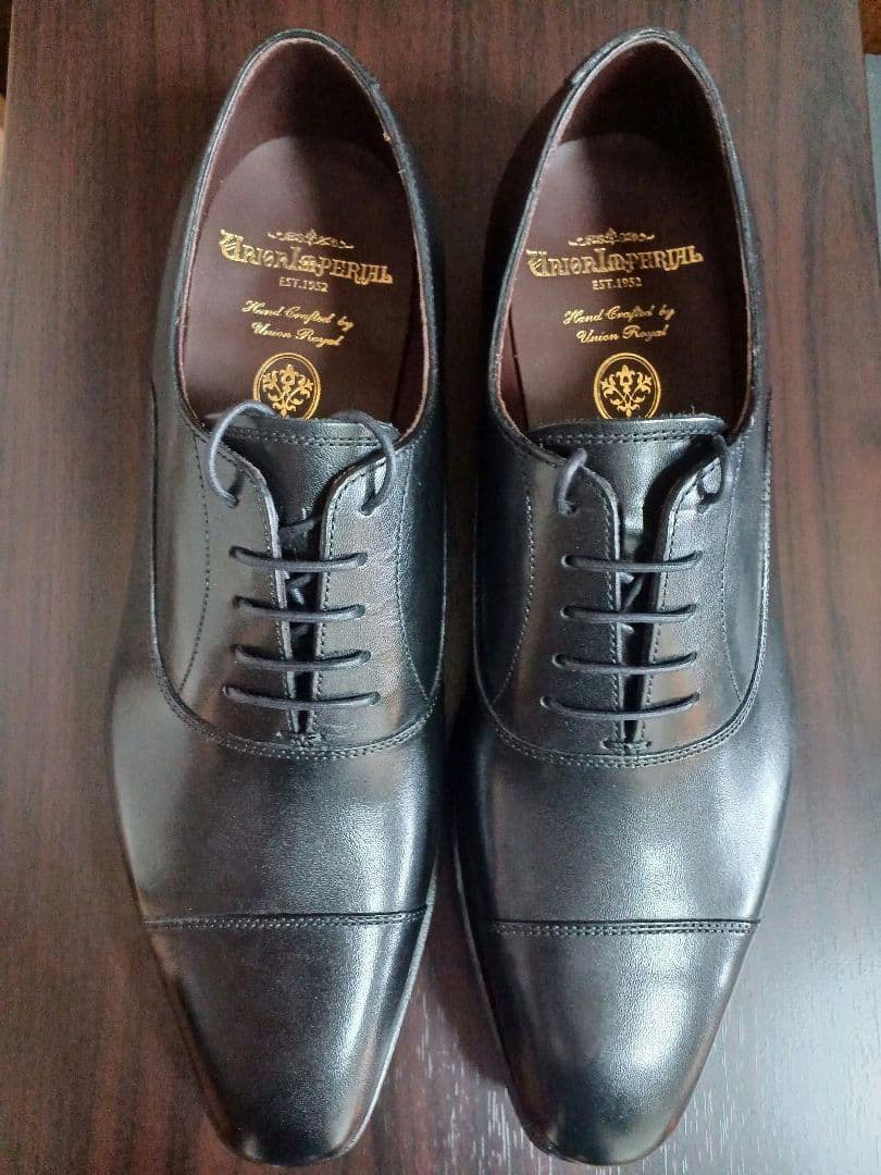 未使用 UNIONlMPERIAL プレステージ U1940 黒 7.5EE