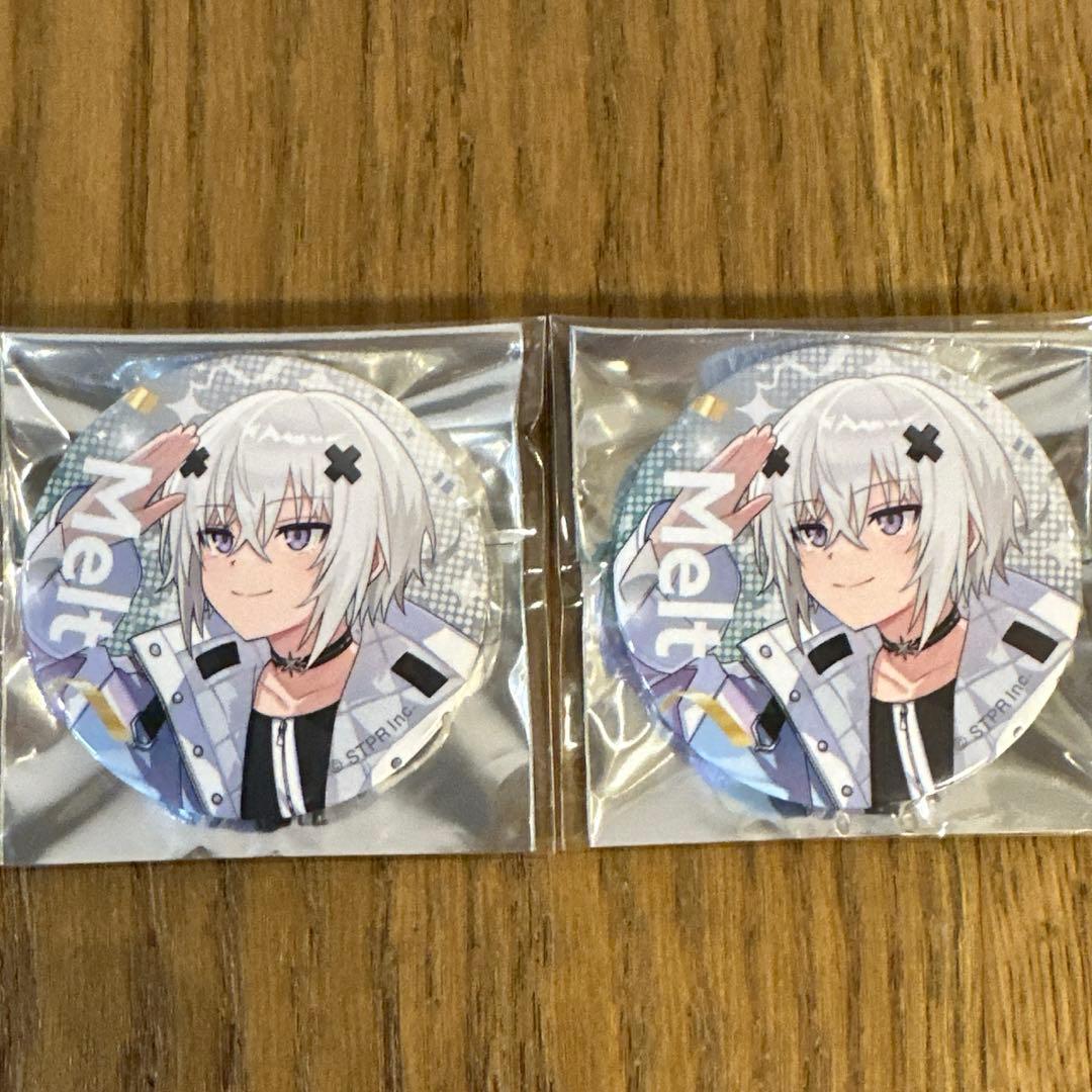 新品すとふぇす 缶バッジめておら メルトくん - メルカリ