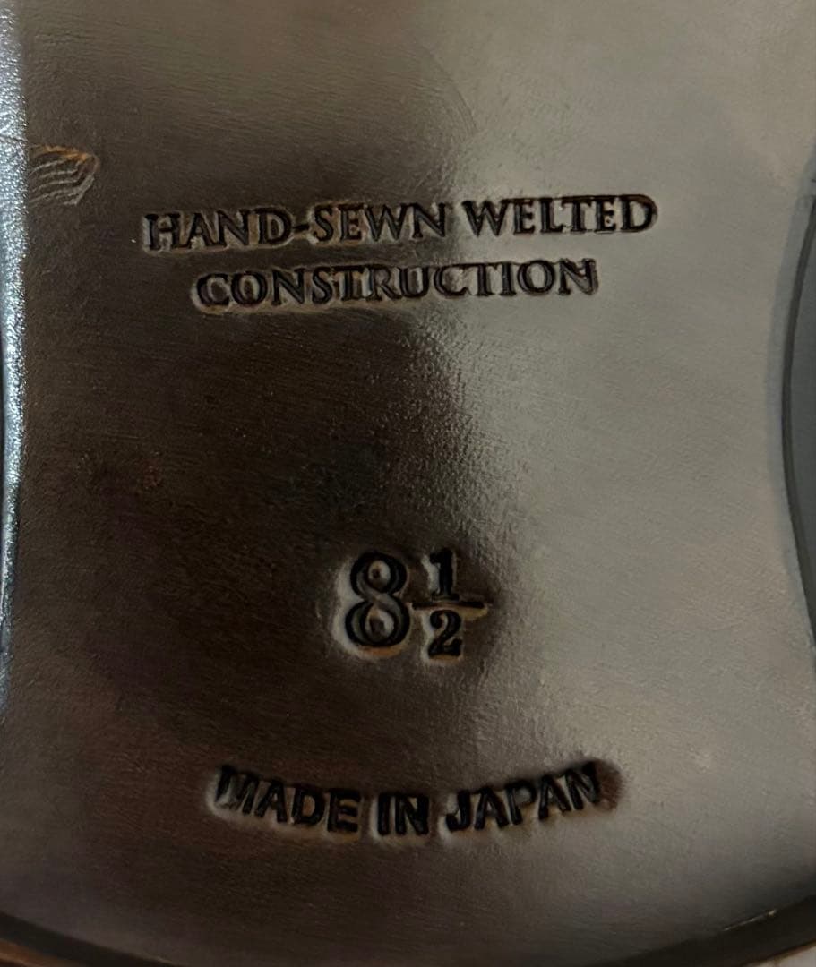 ユニオンインペリアル ストレートチップ ハンドソーン U1940 - メルカリ