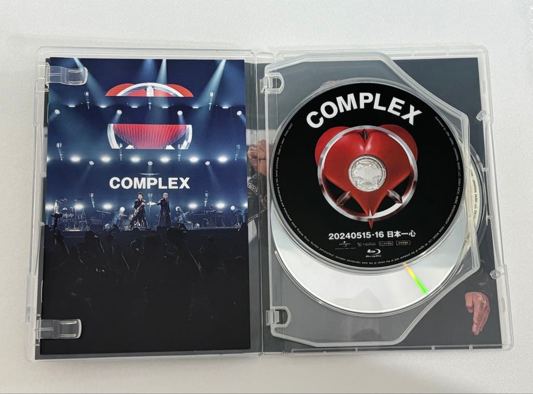 正規購入証明 】 COMPLEX 20240515-16 日本一心 ブルーレイ - メルカリ